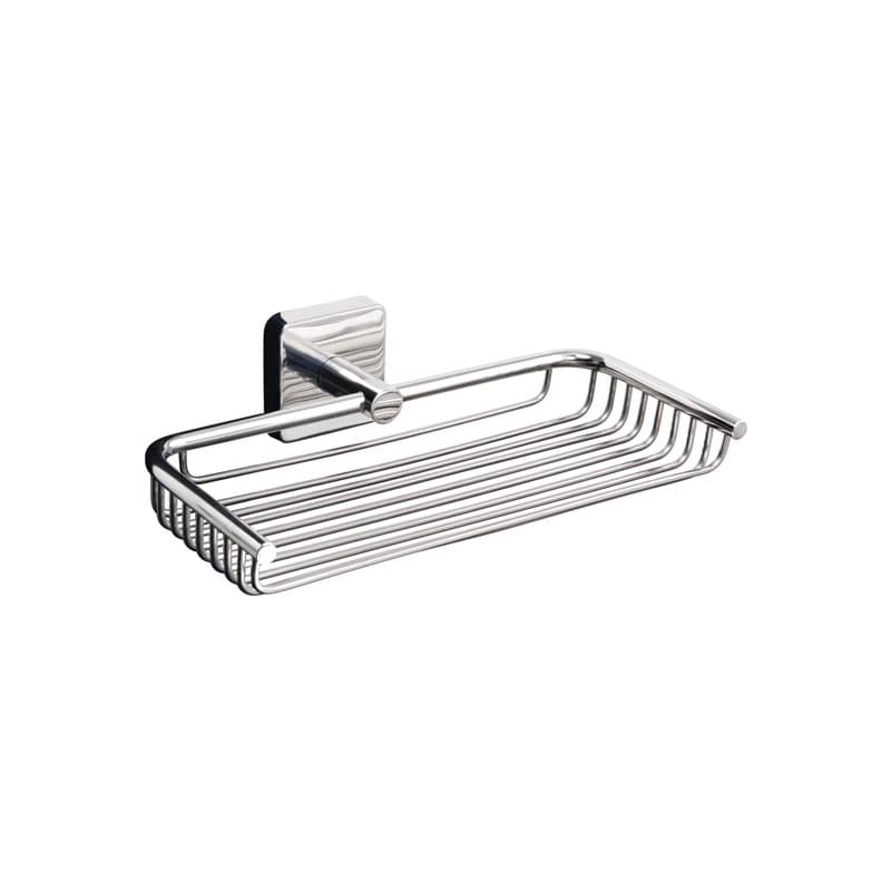 Σαπουνοθήκη Επιτοίχια Karag Quattro 4304 Χρώμιο 23x14x5,5cm