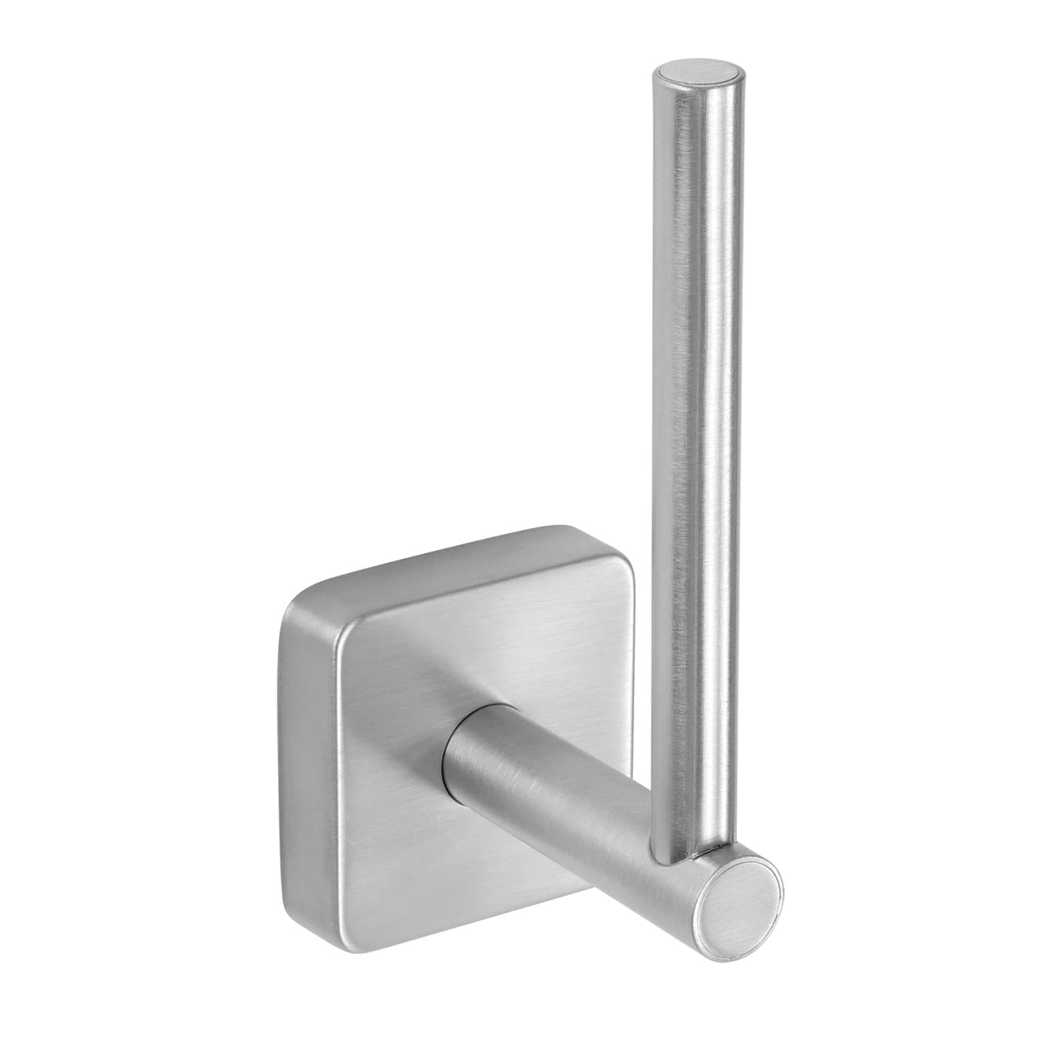 Χαρτοθήκη εφεδρική Karag Quattro 440999 Inox Σατινέ 5,5×14,5×7,5cm