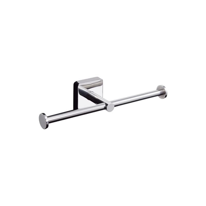 Χαρτοθήκη διπλή Karag Quattro 4422 Χρώμιο 24x7,5x5,5cm