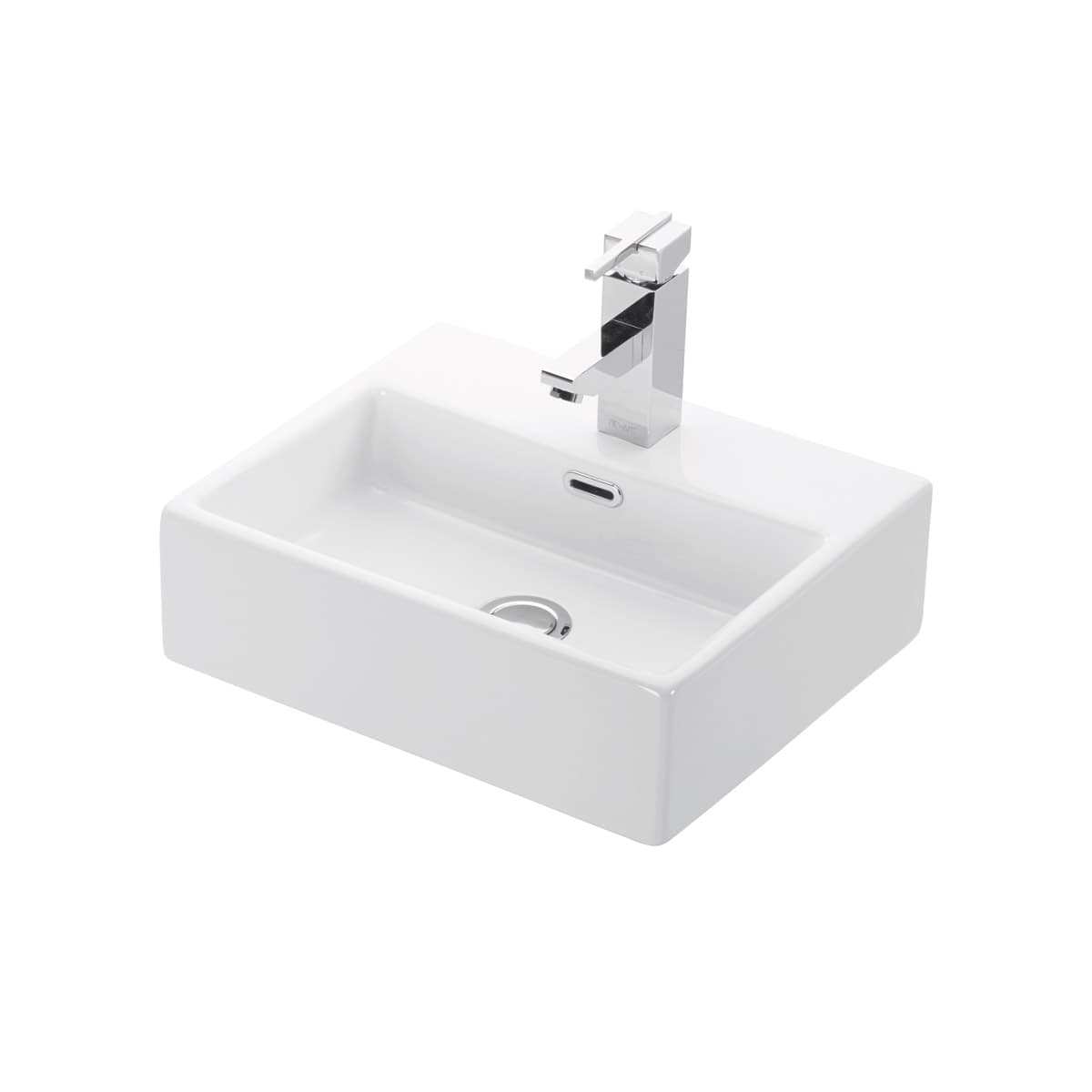 Νιπτήρας κρεμαστός Karag Daphne 53708 Λευκό 43×36×14cm
