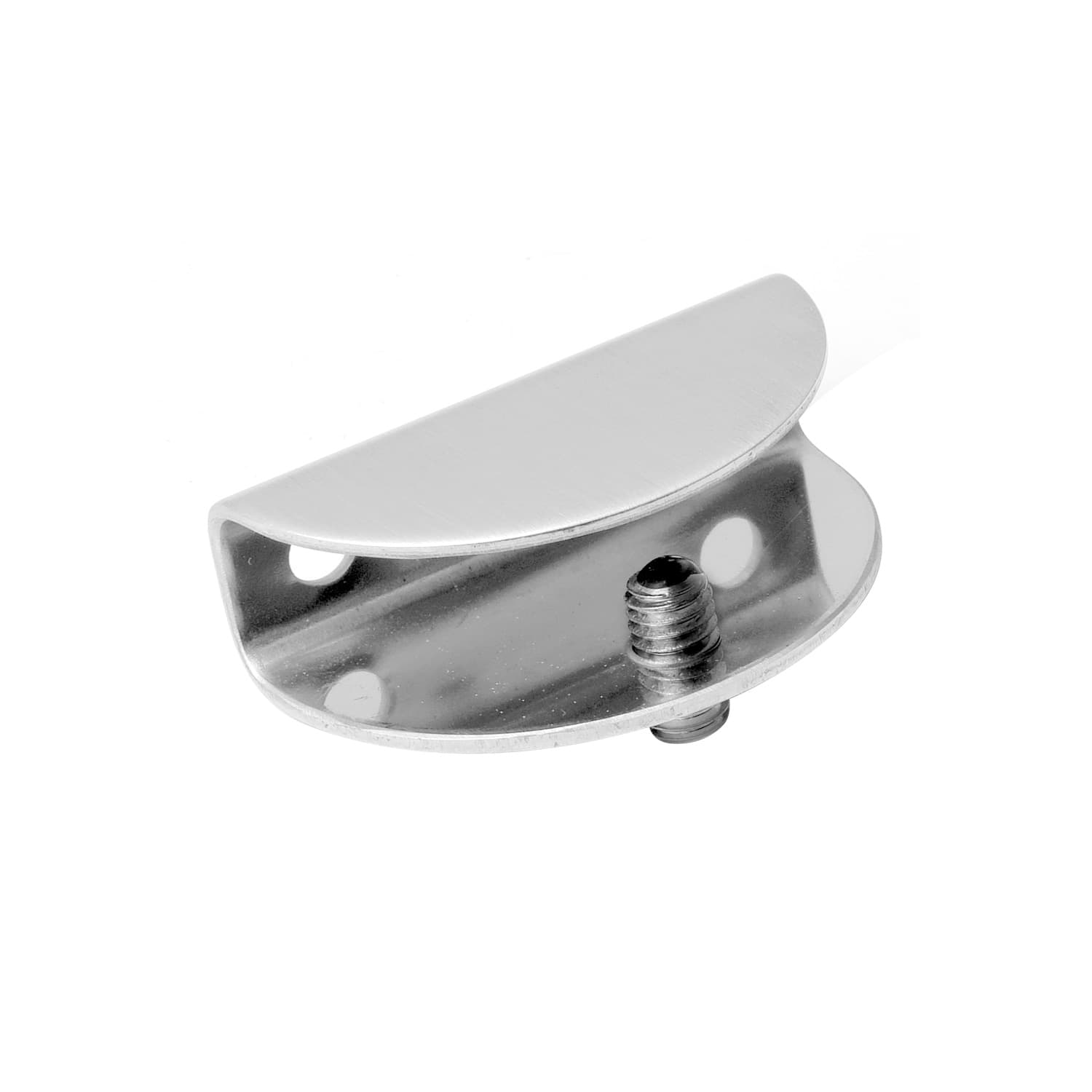 Σετ στηρίγματος εταζέρας Karag Mensole 900599 Inox Σατινέ (2 τεμ.)