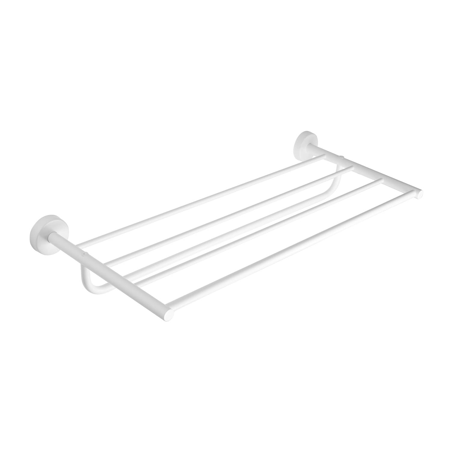 Ραφιέρα πετσετών Karag Uno 962566 Ματ Λευκό 50×25×10cm