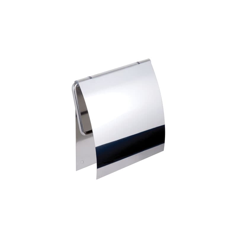 Χαρτοθήκη με καπάκι Karag Multiuso 9641 Χρώμιο 12x11x3cm