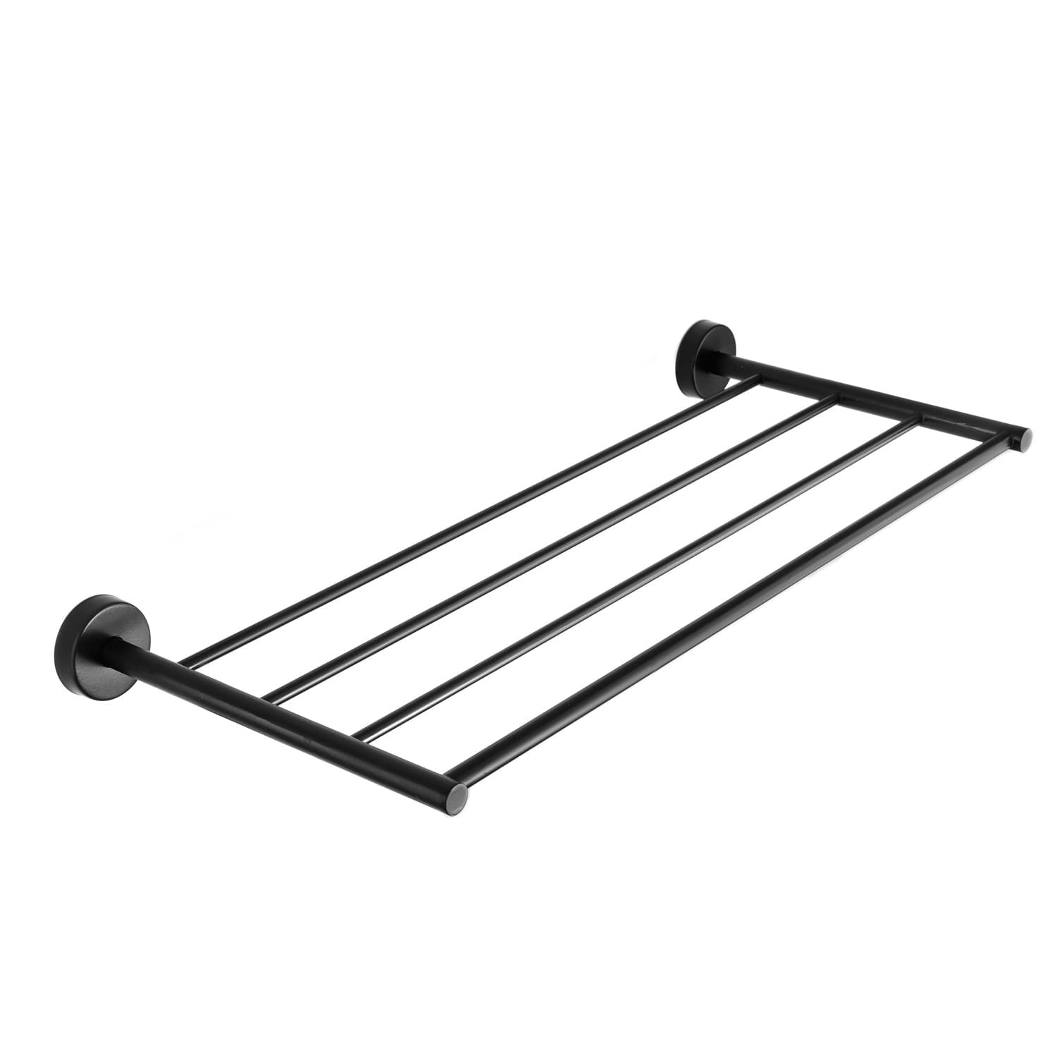 Ραφιέρα πετσετών Karag Uno 969555 Ματ Μαύρο 50×25×5,5cm