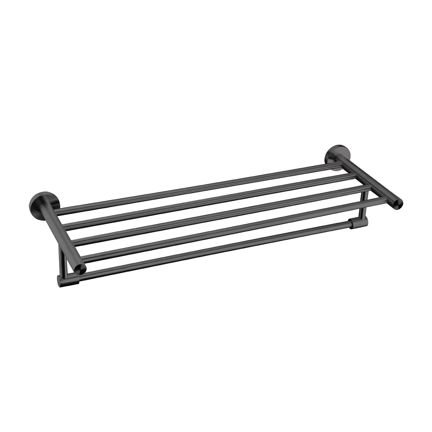 Ραφιέρα πετσετών Karag Artemis A0150345 Gun Metal Grey 59,7×20,5×12,7cm