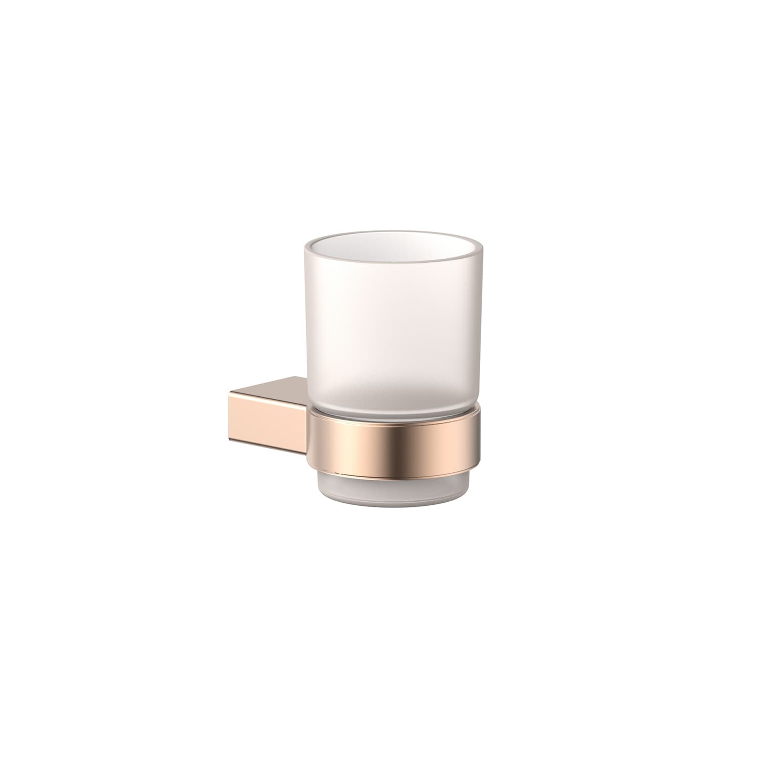 Ποτηροθήκη Επιτοίχια γυάλινη Karag Artemis A0350736 Rose Gold