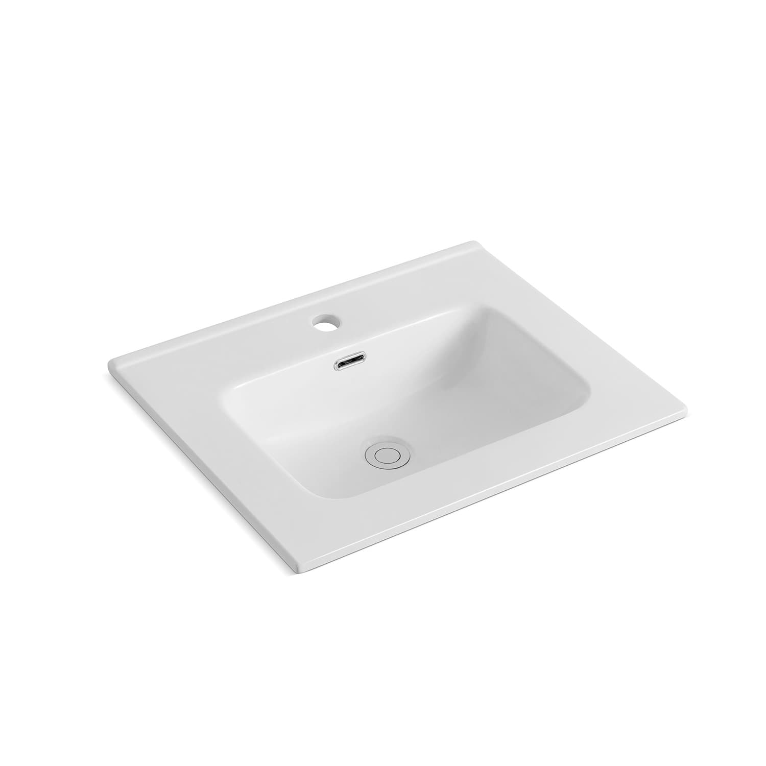 Νιπτήρας επίπλου Karag Versa B50 Λευκό 51×40×17cm