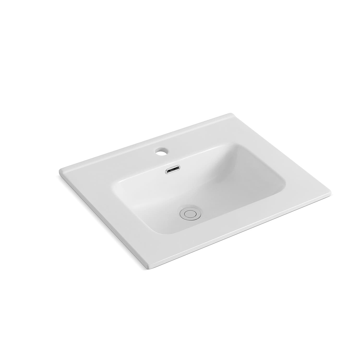 Νιπτήρας επίπλου Karag Versa B60 Λευκό 61×40×17cm