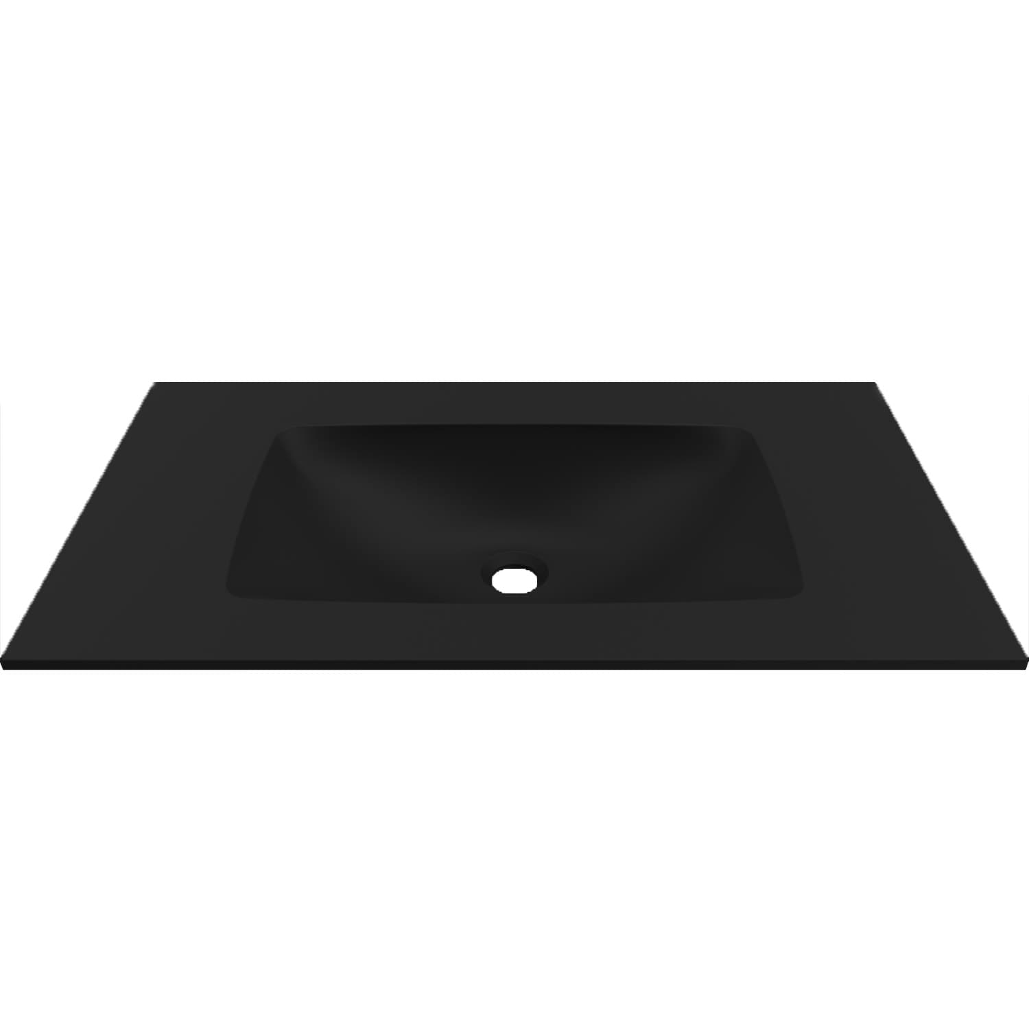 Νιπτήρας επίπλου Karag Deciso BDDEC120BK46 Μαύρο 120,5×46×12,3cm