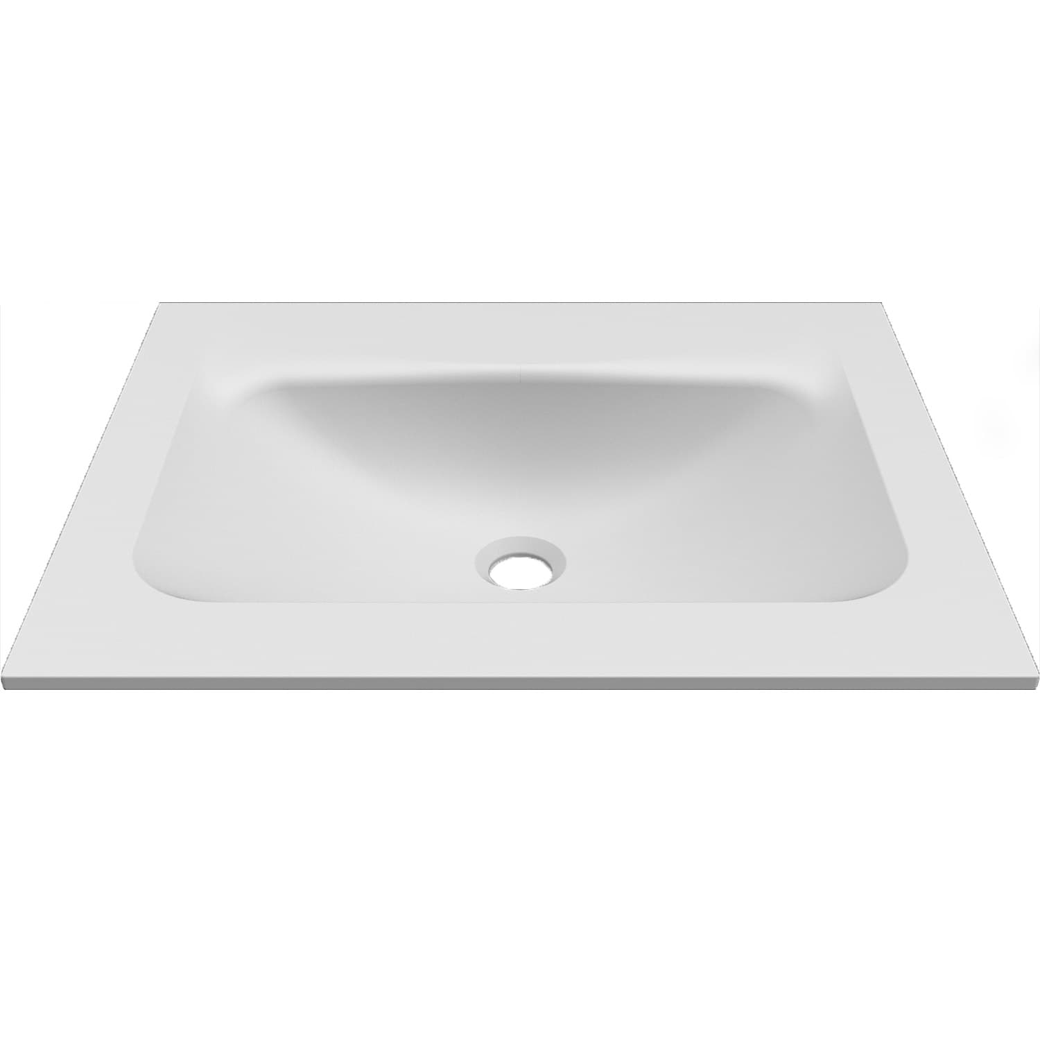 Νιπτήρας επίπλου Karag Anim BDVIV060WH46 Λευκό 60,5×46,5×12,3cm