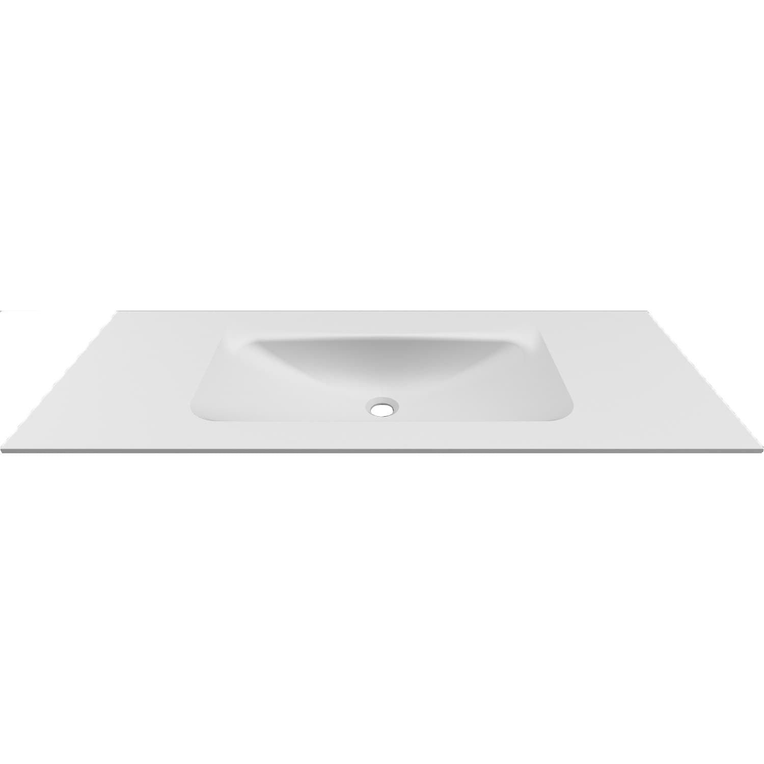 Νιπτήρας επίπλου μονός Karag Anim BDVIV120WH46 Λευκό 120,5×46,5×12,3cm