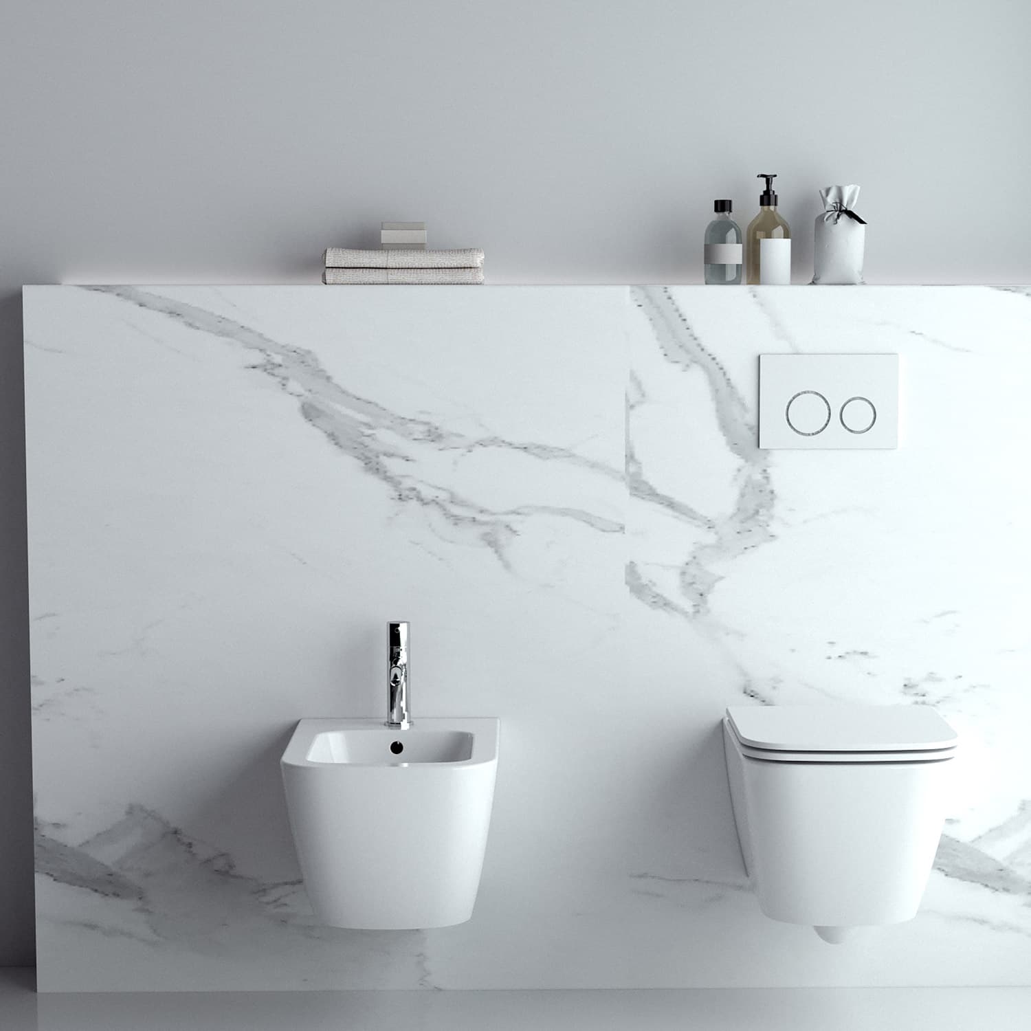 Μπιντέ κρεμαστός Karag New Legend BH 10100 Λευκό 36×52cm