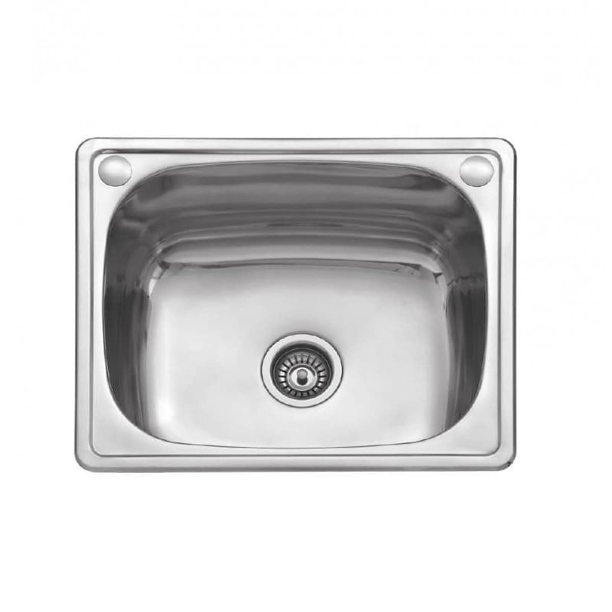 Νεροχύτης κουζίνας ανοξείδωτος Karag BL-613 Inox Σατινέ 60×50 (ένθετος) (χωρίς βαλβίδες σωληνώσεις και σιφόνι)