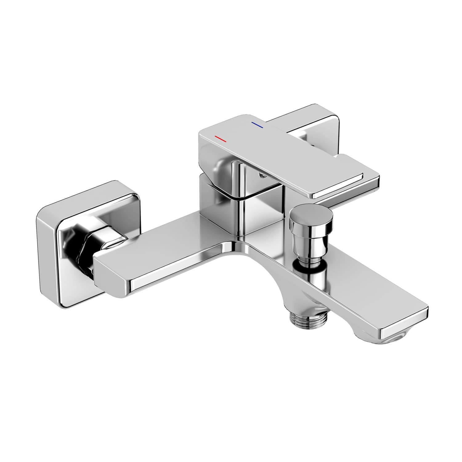 Μπαταρία Λουτρού Karag Delos FW41C299-1CP Χρώμιο (χωρίς τηλέφωνο και σπιράλ)