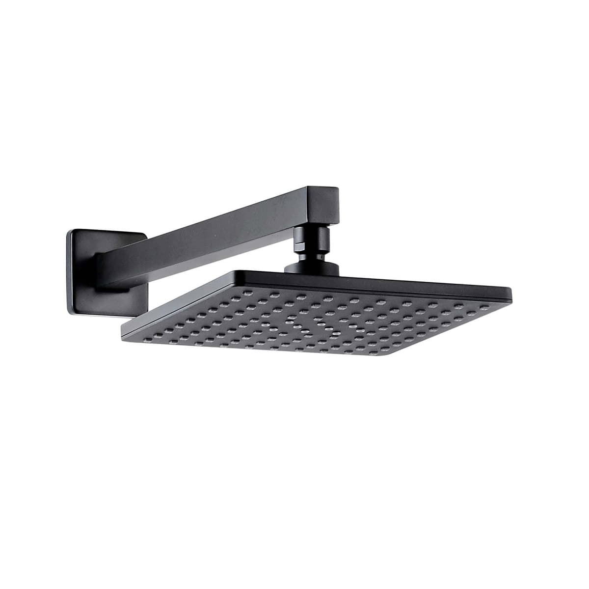 Κεφαλή Ντους με Βραχίονα Τοίχου Karag Delos G38E-T282BL Ματ Μαύρο