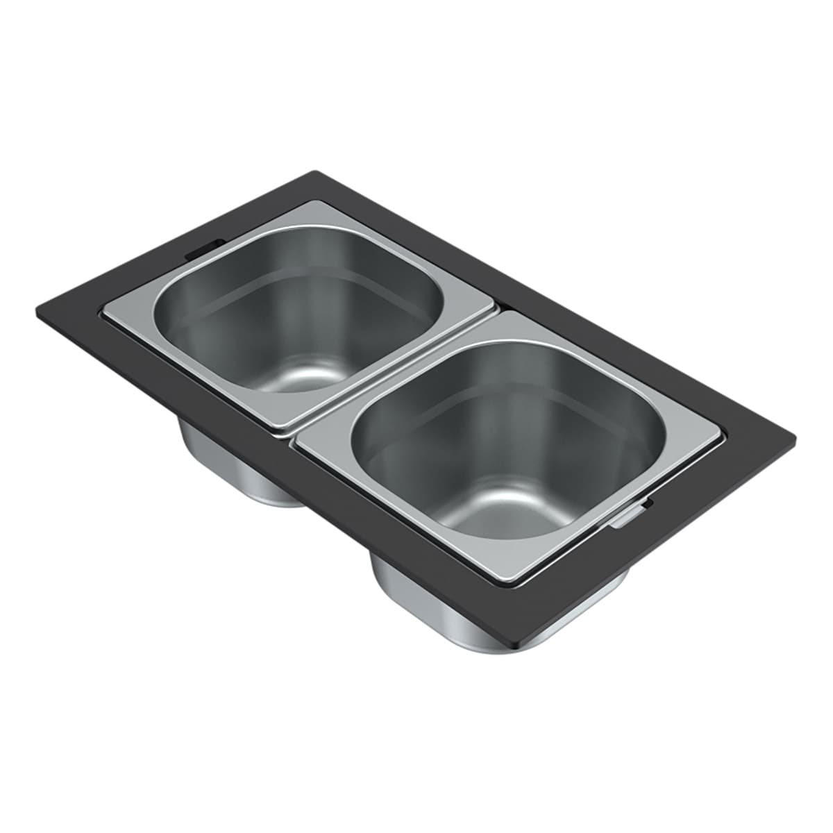 Μπολ νεροχύτη ανοξείδωτο Elleci Sintesi Frame On 1/6 KF012100IN Inox