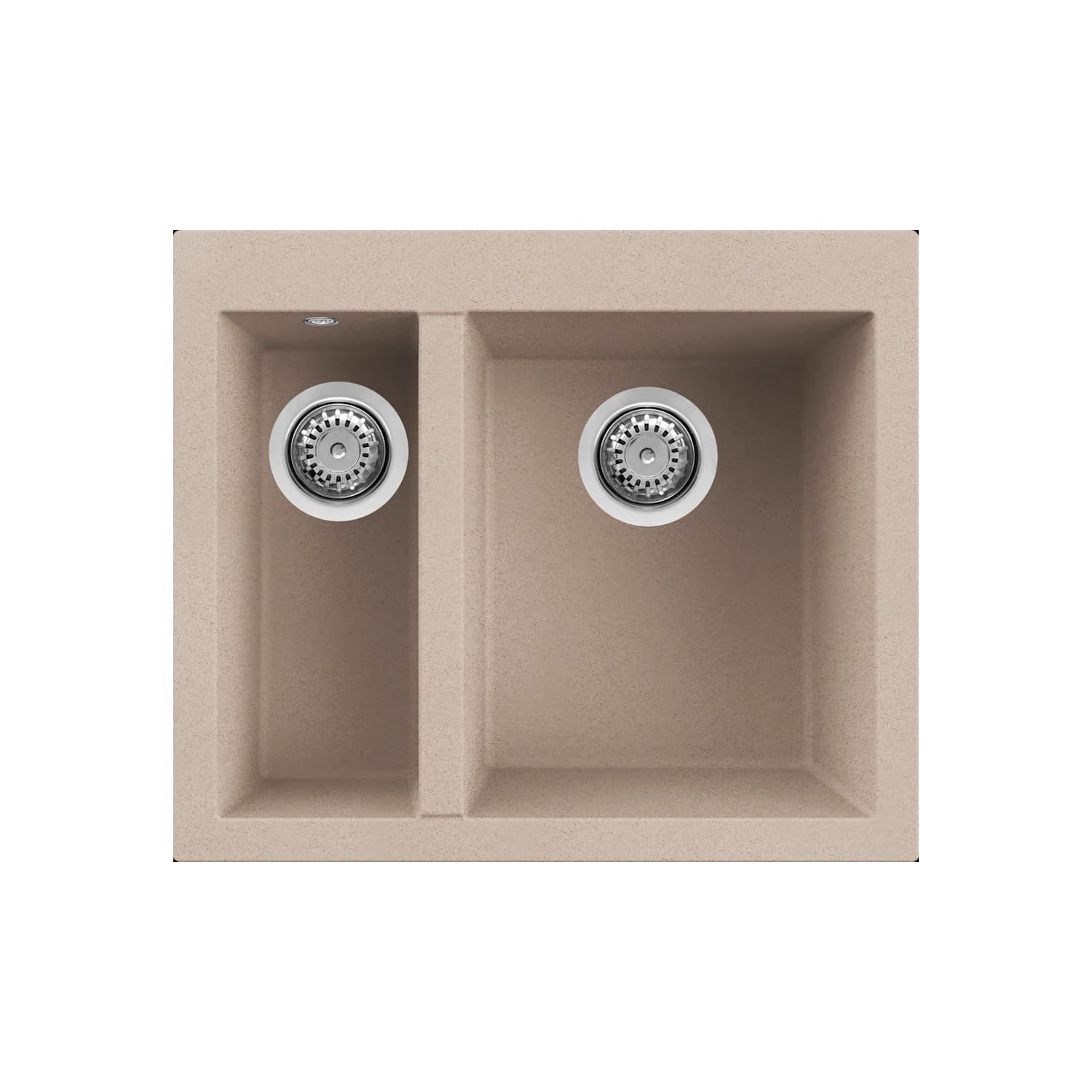 Νεροχύτης κουζίνας γρανιτένιος Elleci Quadra 150 Avena 51 59×50 (ένθετος)