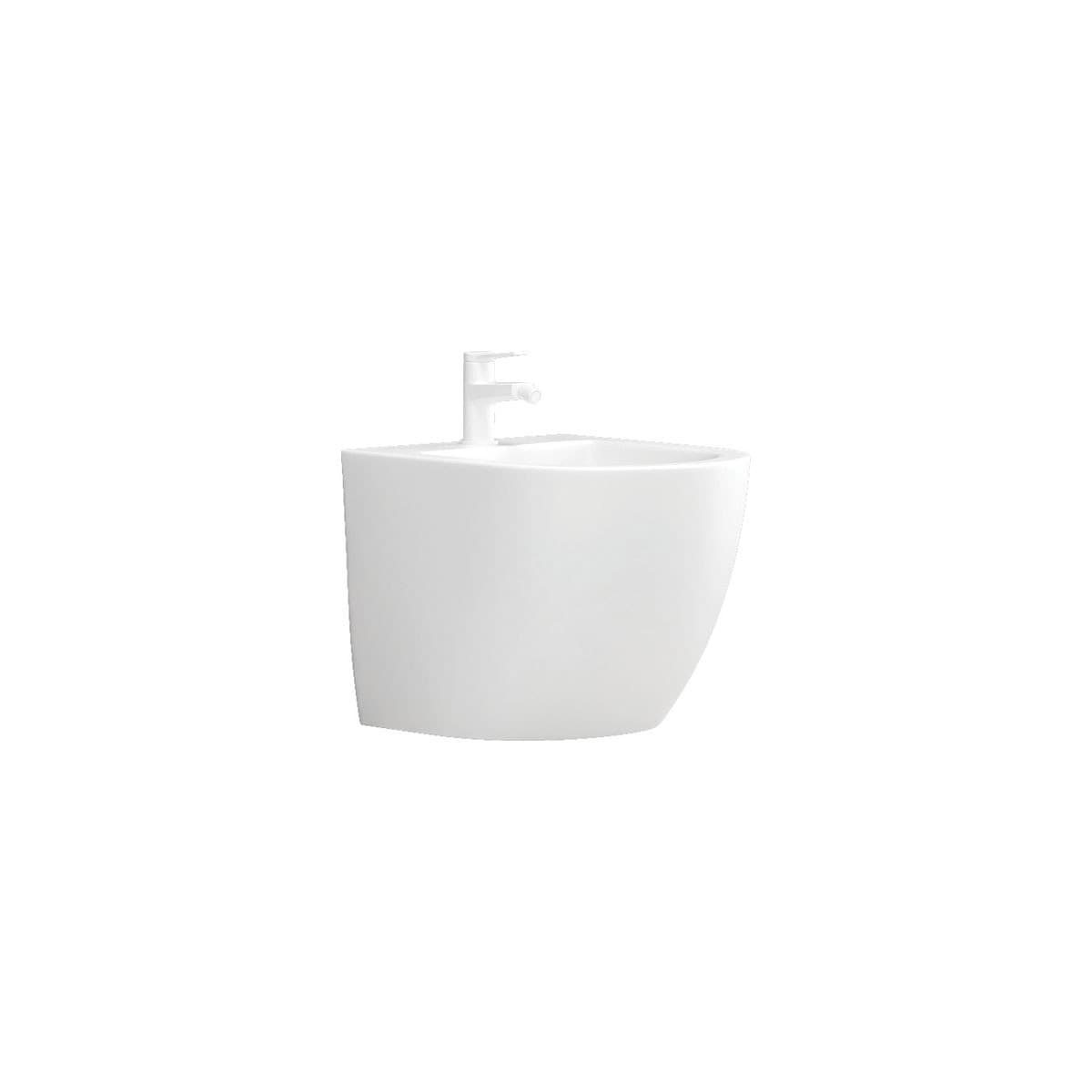 Μπιντέ κρεμαστός Karag Milos LT 046F Λευκό 36,5x49,5cm