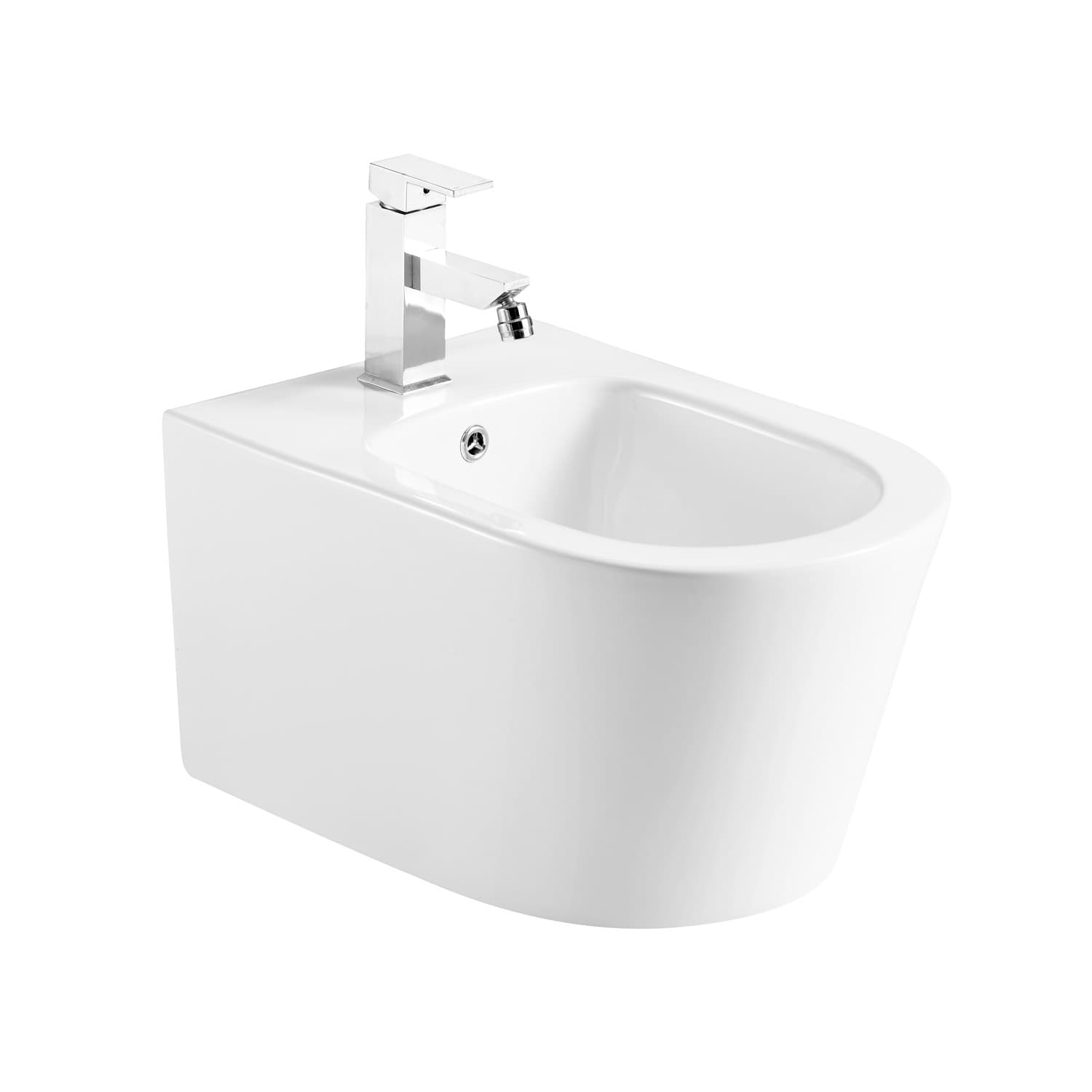 Μπιντέ δαπέδου Karag Zina LT 1003C Λευκό 36×58cm