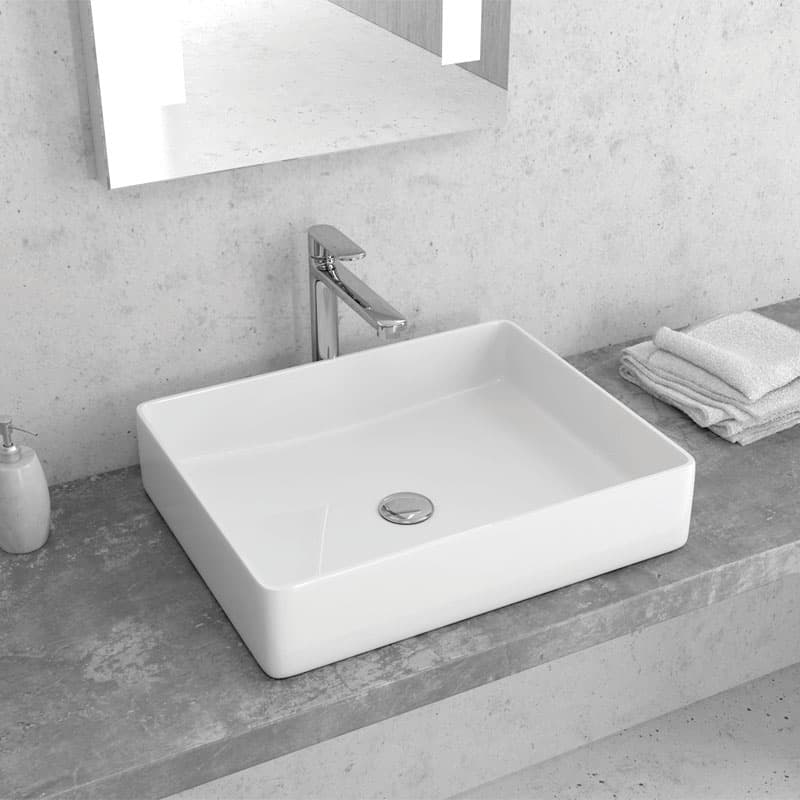 Νιπτήρας επιτραπέζιος Karag LT 2178 Λευκό 51x40,5