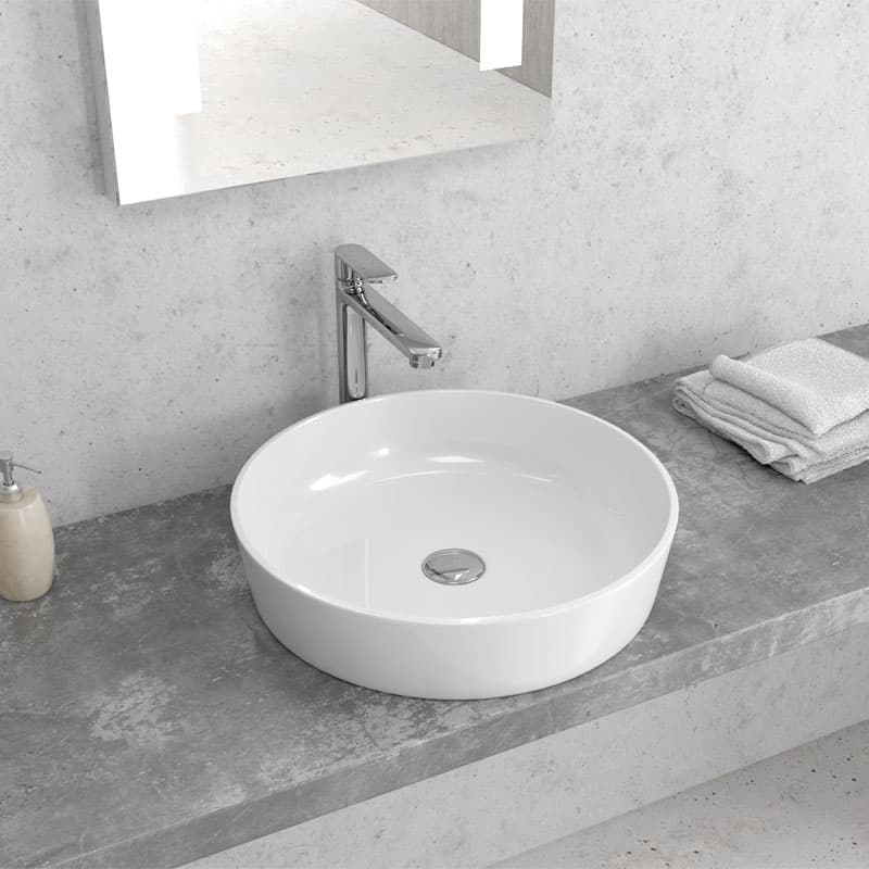 Νιπτήρας επιτραπέζιος Karag LT 3206 Λευκό 48x48