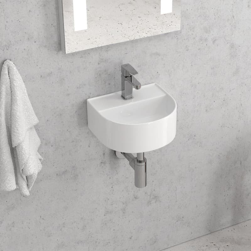 Νιπτήρας κρεμαστός Karag LT 5062 Λευκό 32x29