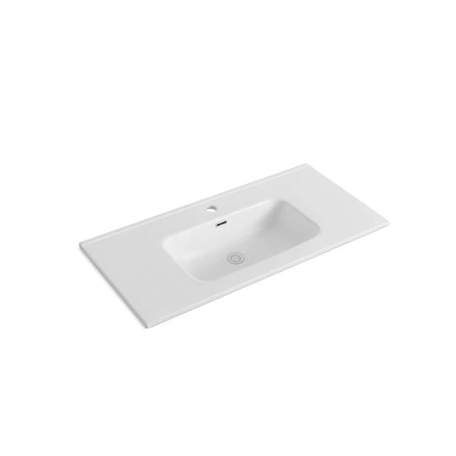 Νιπτήρας επίπλου Karag Leto LT7506-100 Λευκό 101×47×18cm