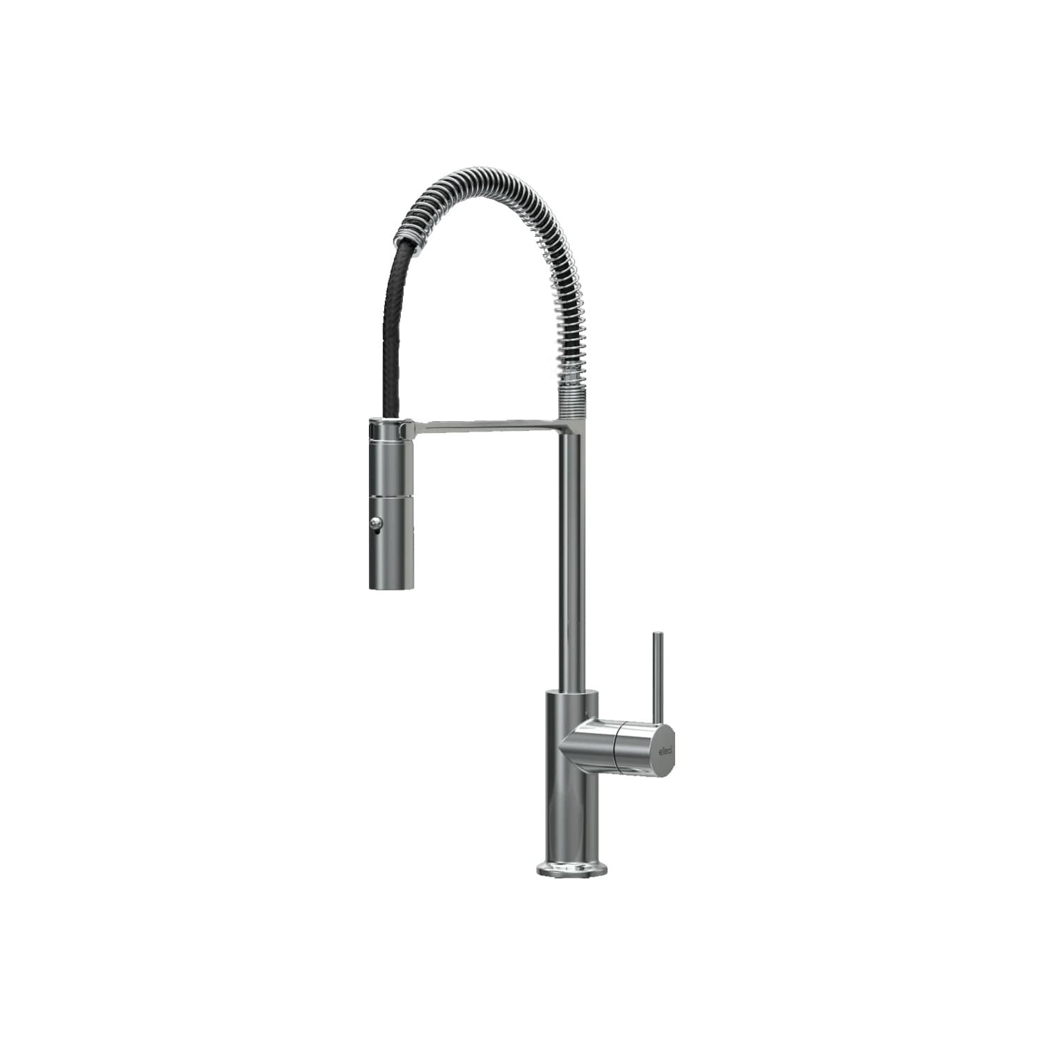 Μπαταρία κουζίνας με συρόμενο ντους Elleci Arcadia Χρώμιο Υ46cm