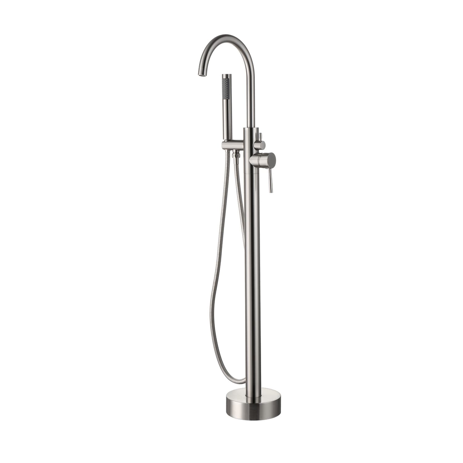 Μπαταρία Λουτρού Επιδαπέδια Karag Artemis S12323-S Inox Σατινέ