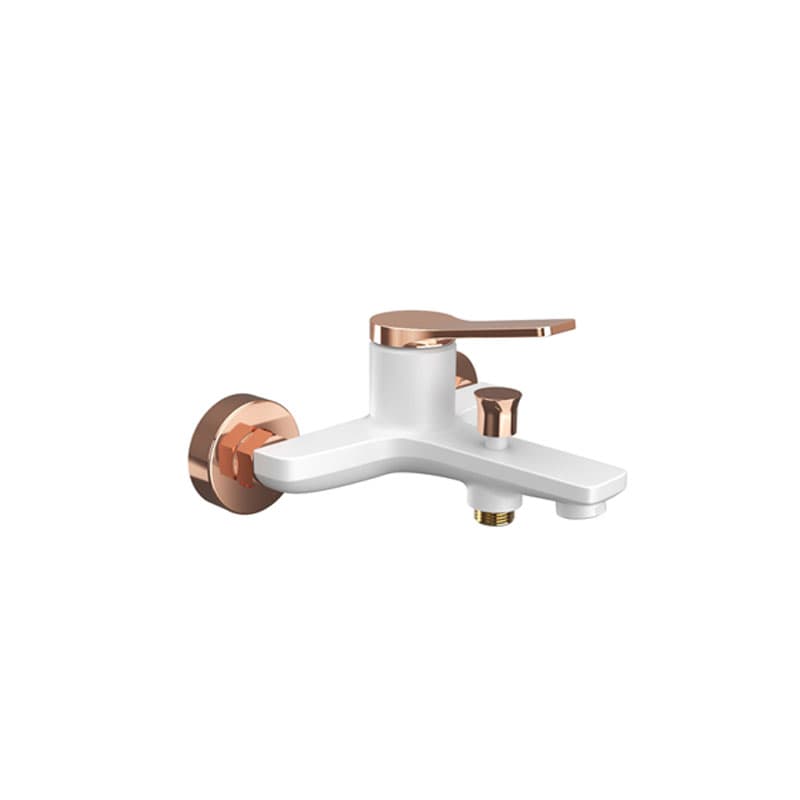 Μπαταρία Λουτρού Karag Andare WNX238073PH-RG Ματ Λευκό Rose Gold
