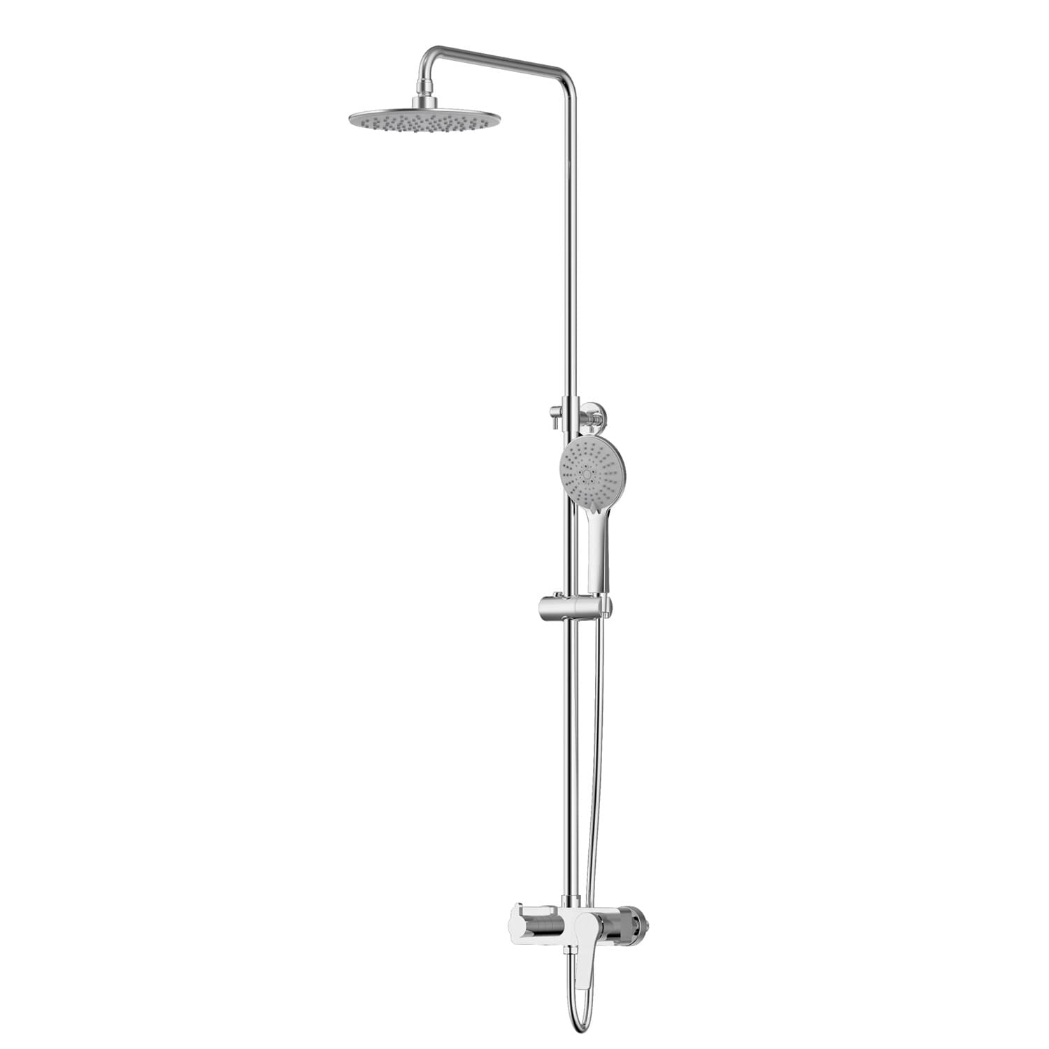 Κολώνα Ντους με Μπαταρία Karag Andare WNX33R98C Χρώμιο (85-135cm)