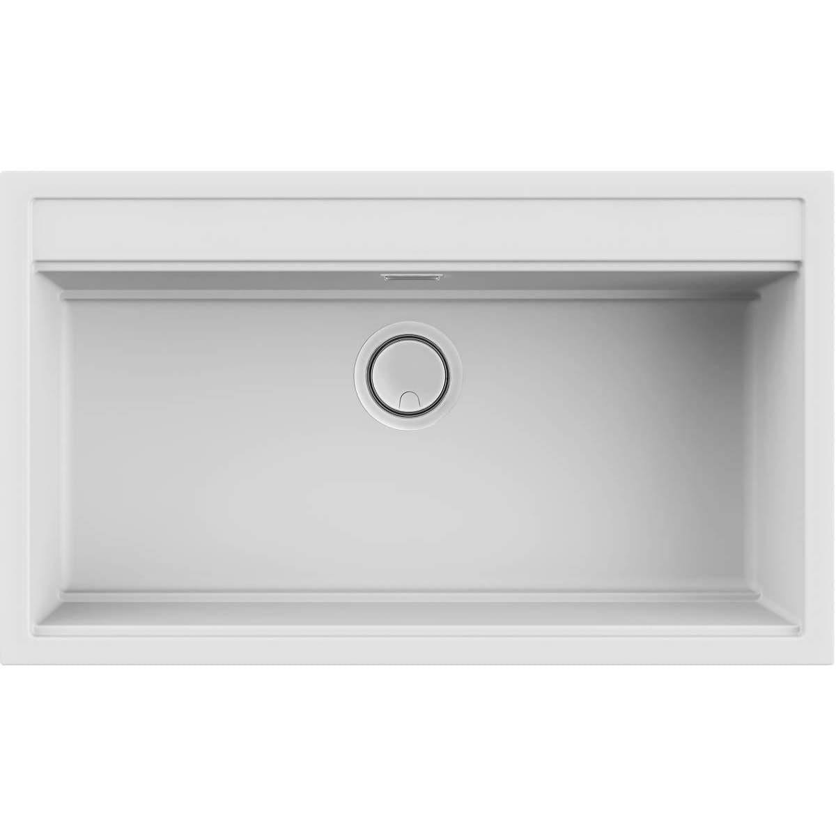 Νεροχύτης κουζίνας γρανιτένιος Elleci Best 360 Kera 96 86×51 (ένθετος)