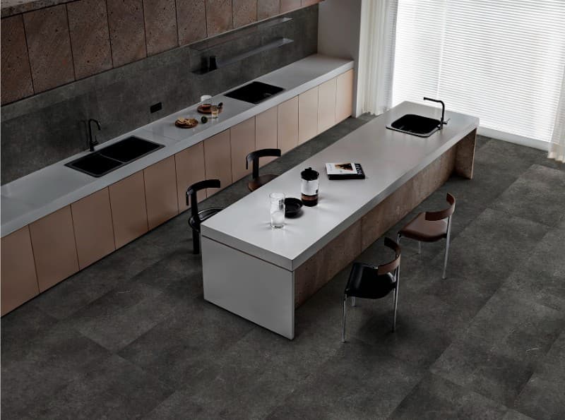 Πλακάκι Keros Limestone Antracita 60x120cm Ματ Rect - 3