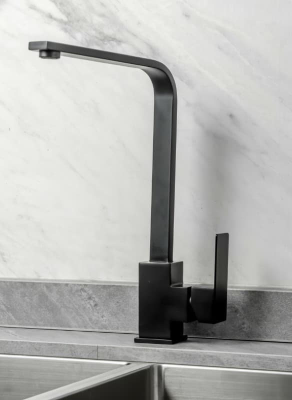 Μπαταρία κουζίνας Longevita 390-B Ματ Μαύρο Υ35cm - 2