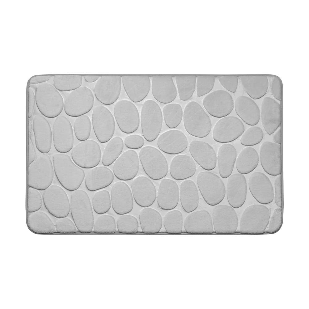 Πατάκι Μπάνιου AWD Polyester Γκρι AWD02161141 50x80cm