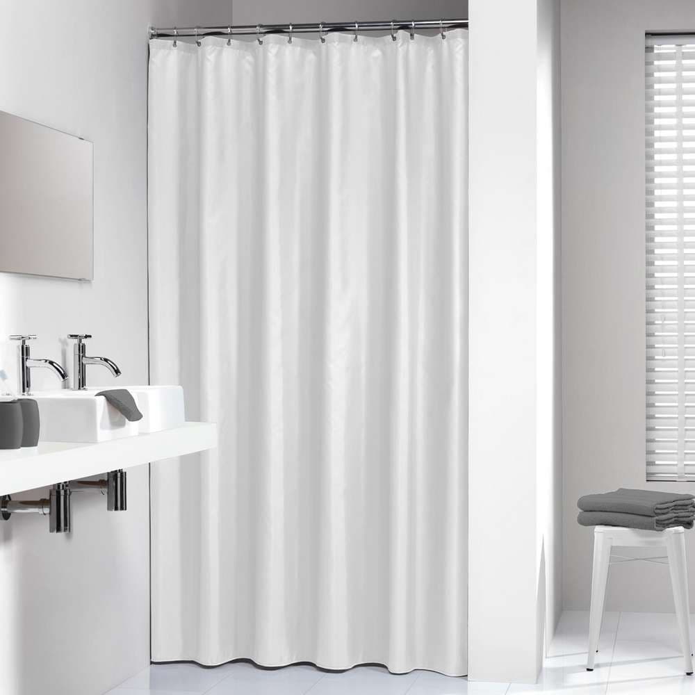 Κουρτίνα Μπάνιου Πλαστική Sealskin Granada 217004710 Λευκό 240x180cm
