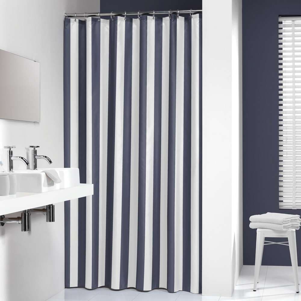 Κουρτίνα Μπάνιου Υφασμάτινη Sealskin Linje 233011324 Μπλε 180x200cm