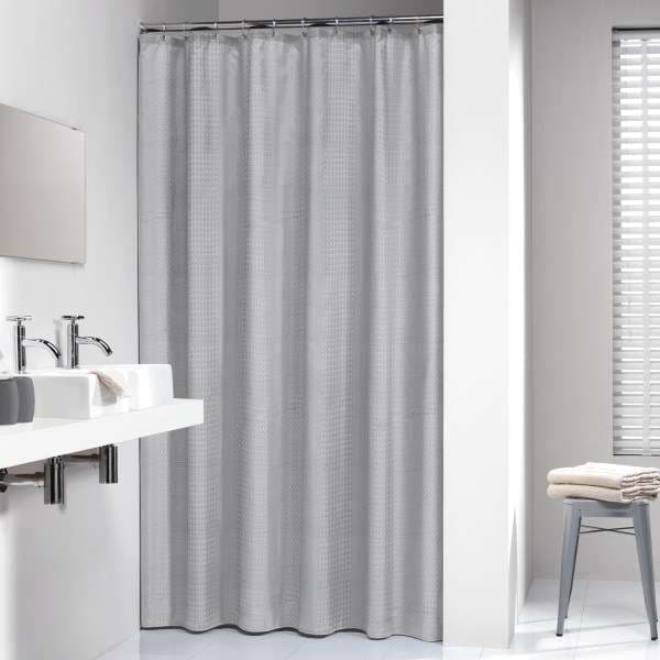 Κουρτίνα Μπάνιου Υφασμάτινη Sealskin Relative 233701312 Γκρι 180x200cm