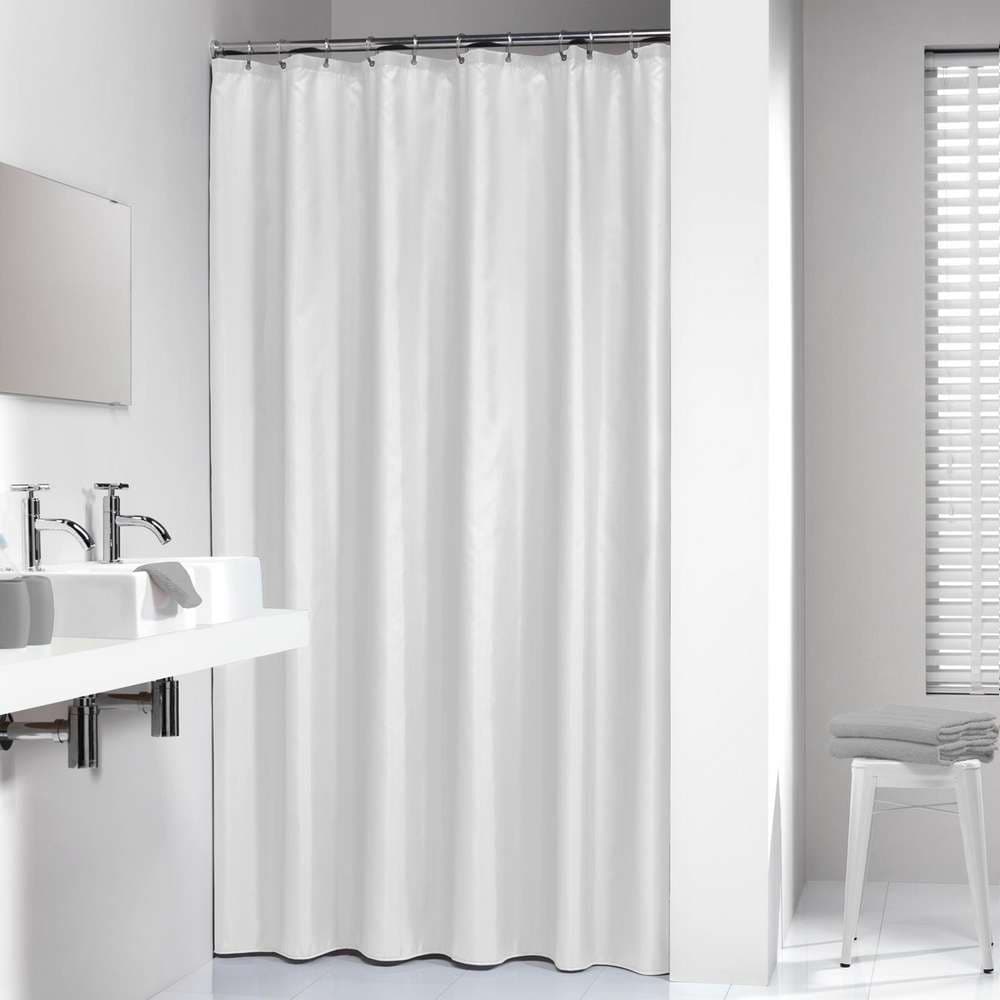 Κουρτίνα Μπάνιου Υφασμάτινη Sealskin Madeira 238501510 Λευκό 240x200cm