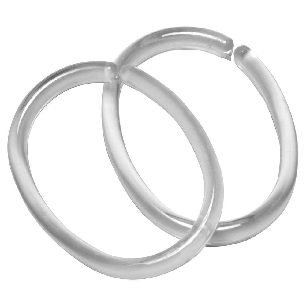 Κρίκοι Κουρτίνας Μπάνιου Sealskin Clips 252060200 Διάφανο 12τεμ