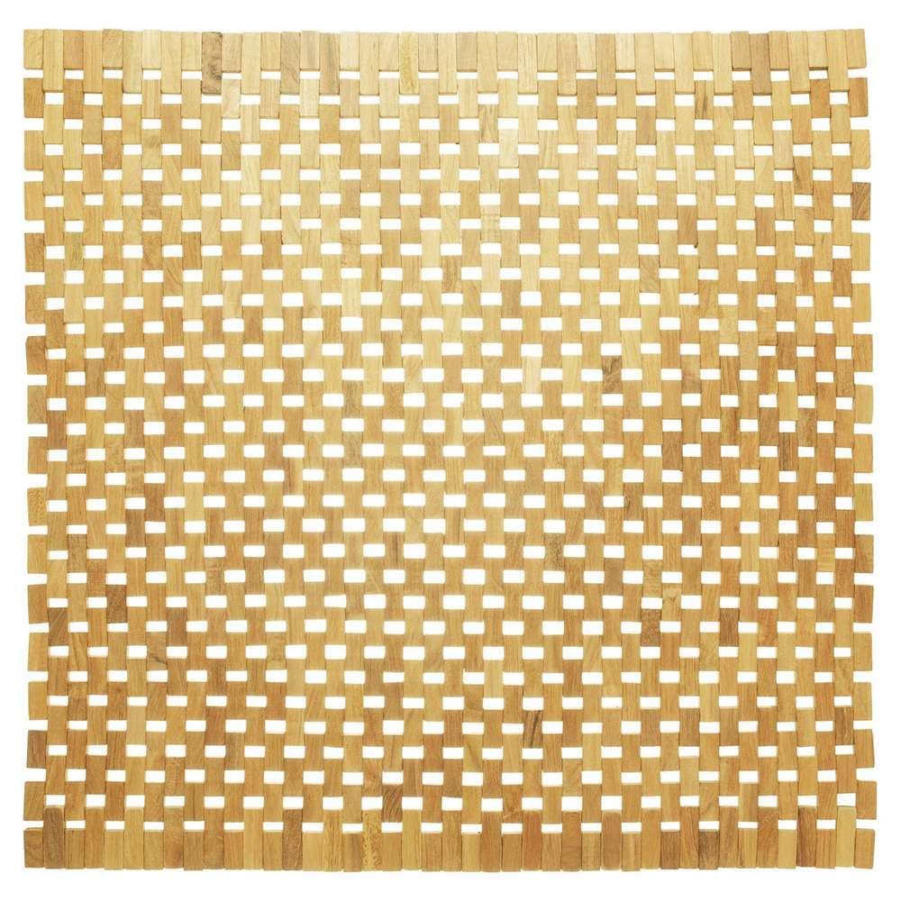 Πατάκι Μπάνιου Sealskin Woodblock 293326674 Teak 60x60cm