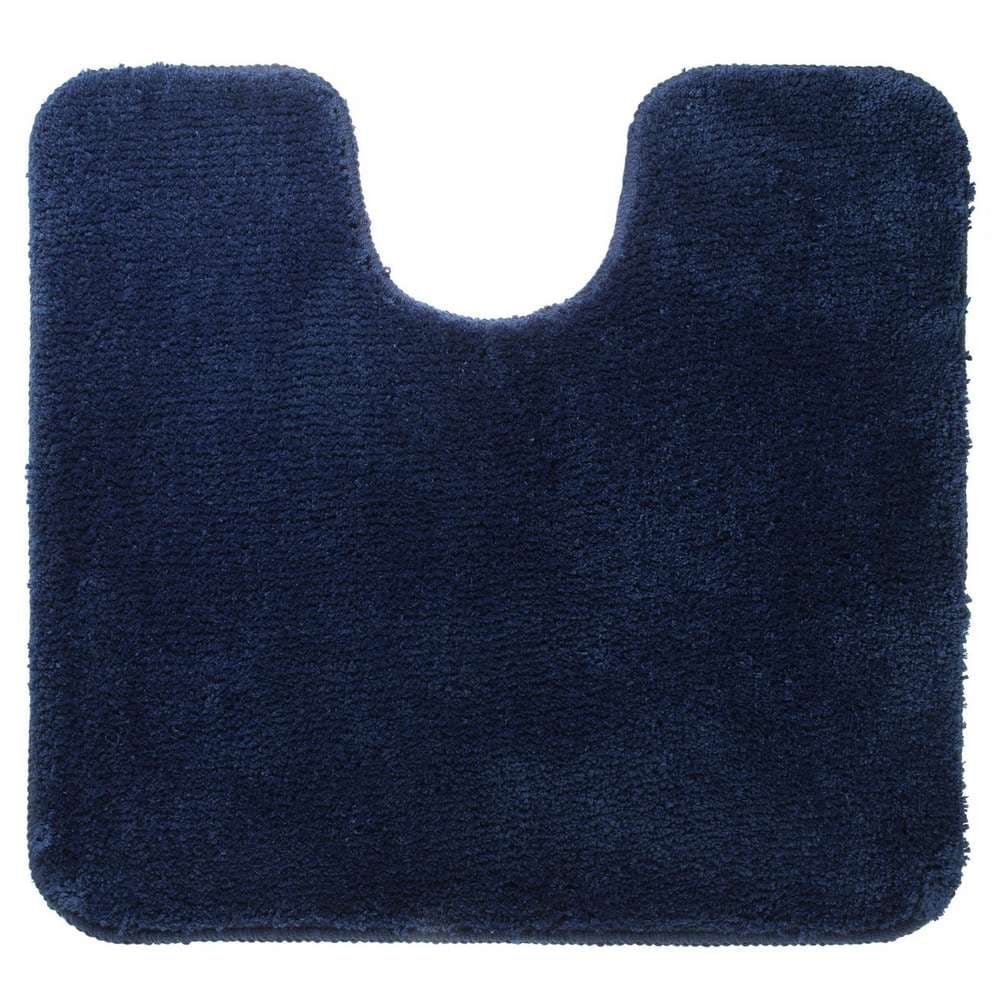 Πατάκι Λεκάνης Sealskin Angora 293997024 Μπλε 55x60cm