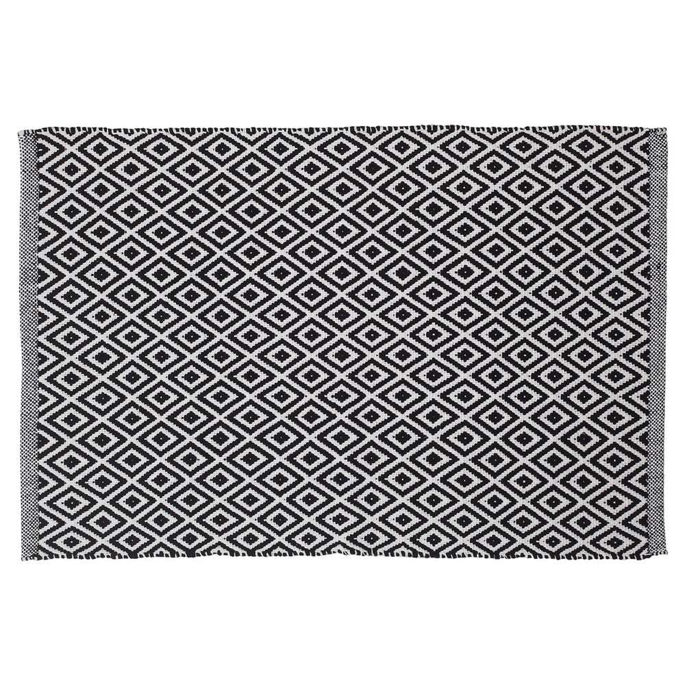 Πατάκι Μπάνιου Sealskin Trellis 294213619 Μαύρο 60x90cm