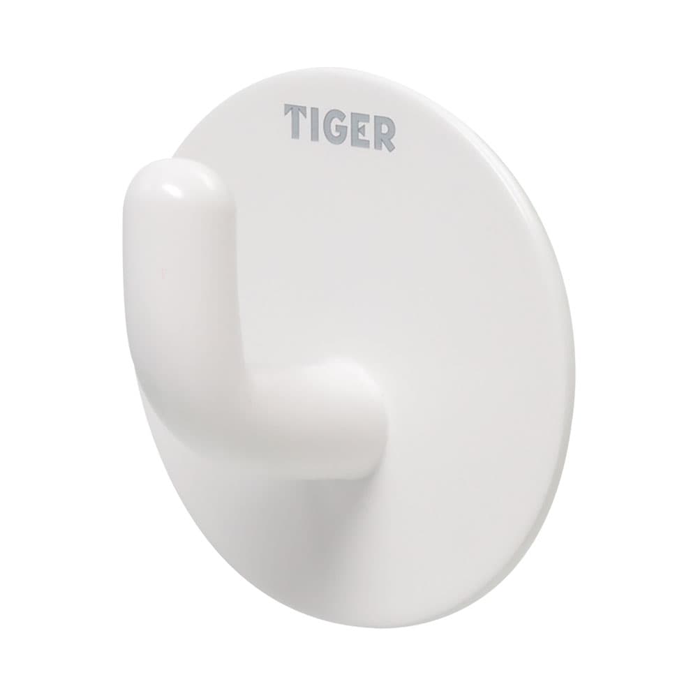 Άγκιστρο Μονό Tiger Rondo 1117530142 Λευκό 4x2,4x4cm