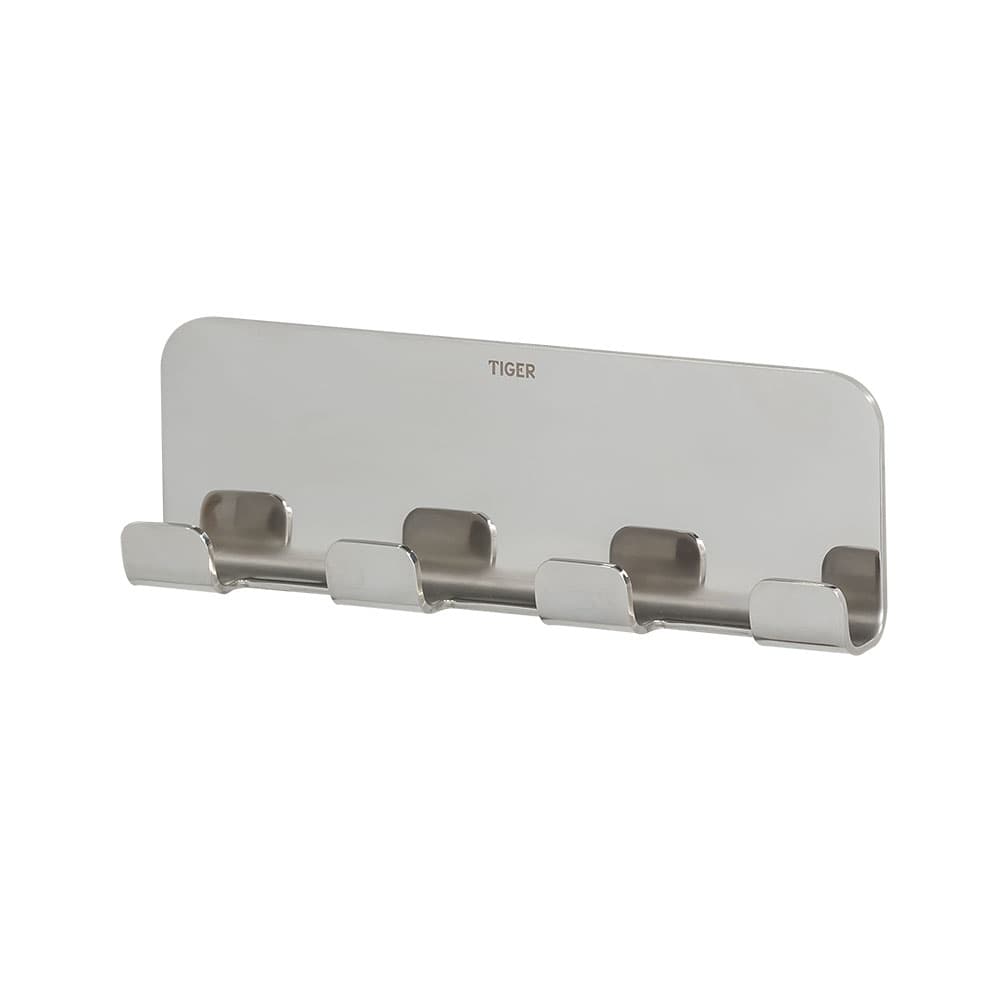 Άγκιστρο Τετραπλό Tiger Colar 1314730346 Inox γυαλιστερό 15,5x2x4,9cm