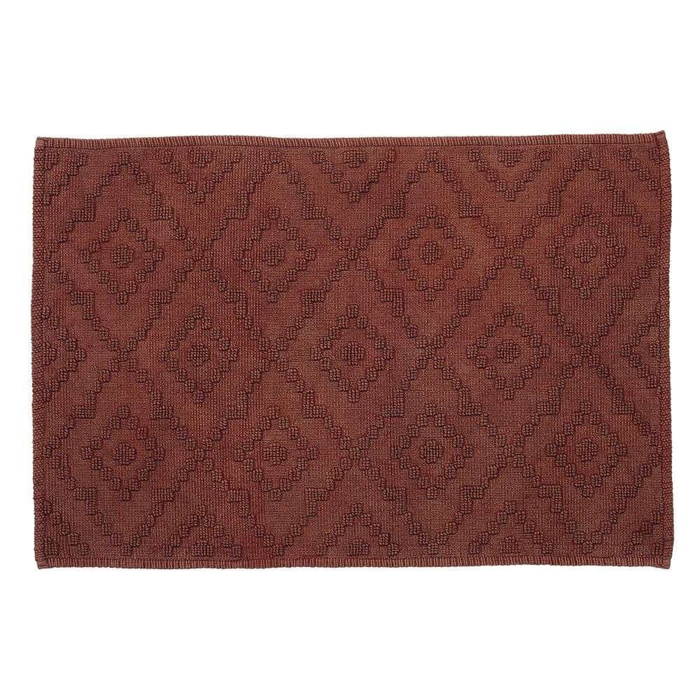 Πατάκι Μπάνιου Sealskin Aztec 800097 Σκούρο Ροζ 60x90cm