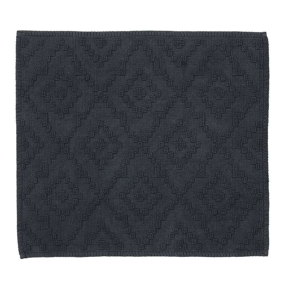 Πατάκι Μπάνιου Sealskin Aztec 800098 Σκούρο Γκρι 60x60cm