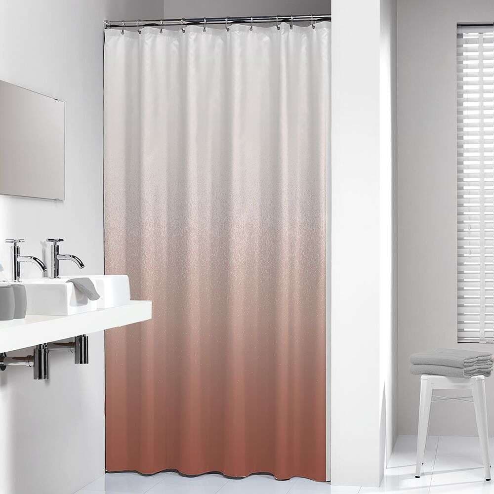 Κουρτίνα Μπάνιου Υφασμάτινη Sealskin Blend 800136 Σκούρο Ροζ 180x200cm