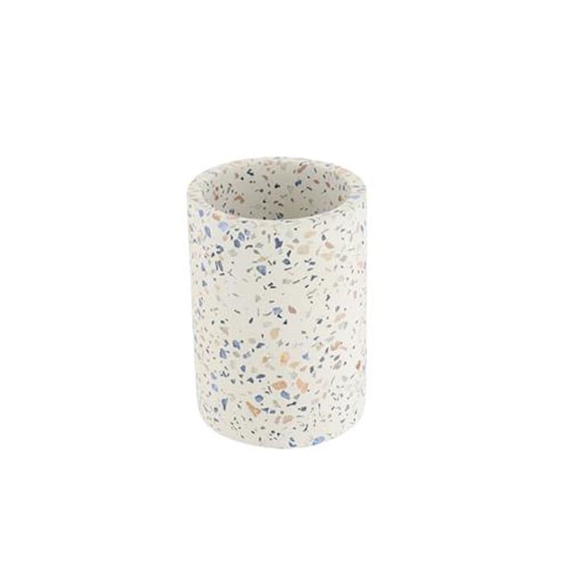 Ποτηροθήκη Polyresin με Μωσαϊκό Σχέδιο MRShome DS-4051L06 Φ7x10cm