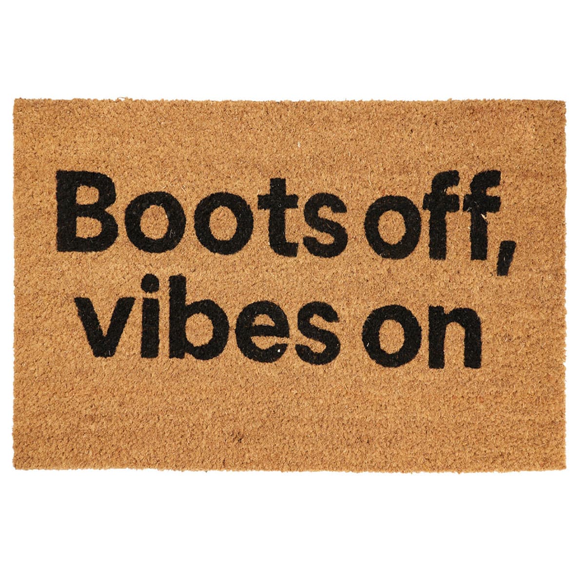 Πατάκι Εισόδου MRShome DF-0006003 «Boots off, vibes on» 40x60cm